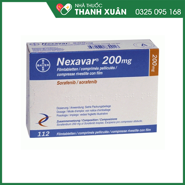 Nexavar điều trị bệnh nhân ung thư